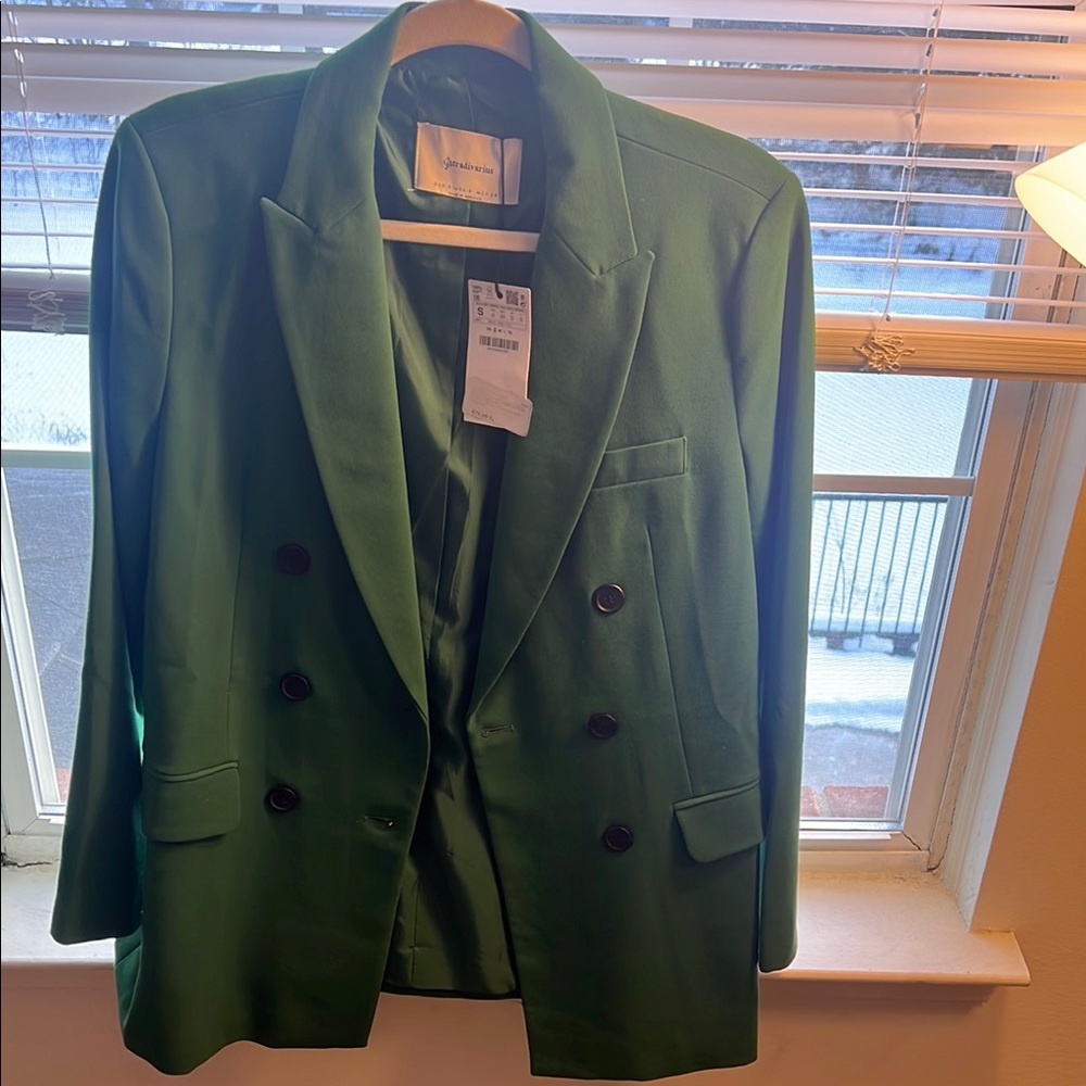 Banana Republic Green Blazer